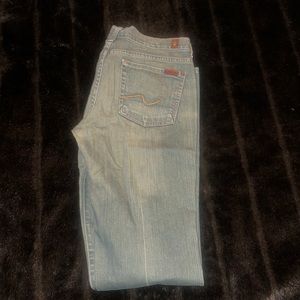 7 for All Mankind Designer bootcut jeans